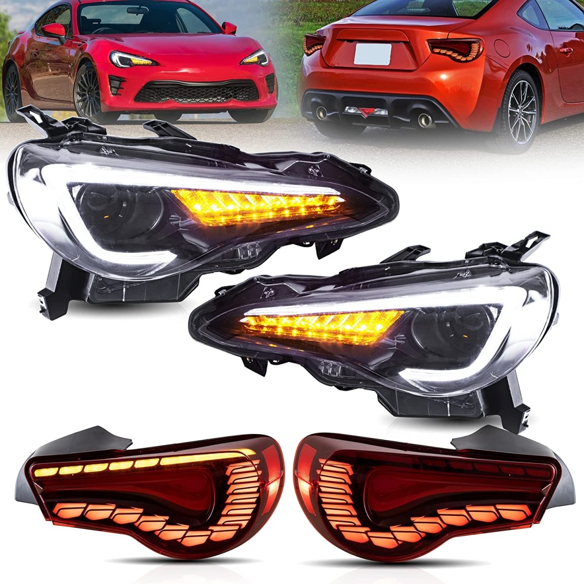 VLAND [12-20 Toyota 86, 13-20 BRZ, 13-16 FR-S] Headlights and LED 