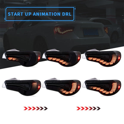 VLAND 13 - 16 FR - S / 17 - 20 Toyota 86 / 13 - 20 BRZ 1 Pair Headlights And Tail Lights - JDMuscleCombination SetYAA-FT86-0297LHD+0287BR-P01LHD (Left - hand Drive)Red