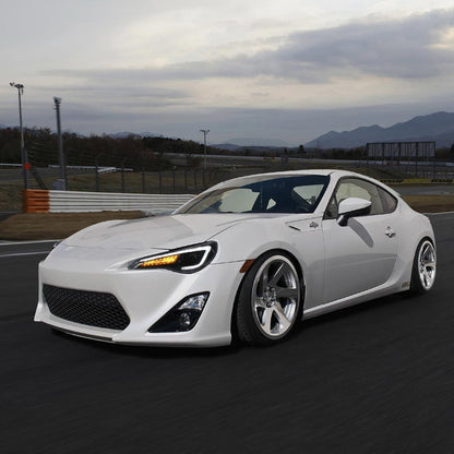 VLAND 13 - 16 FR - S / 17 - 20 Toyota 86 / 13 - 20 BRZ Dual Beam Projector Headlights - JDMuscleHeadlightYAA-FT86-0297LHD-P01LHD