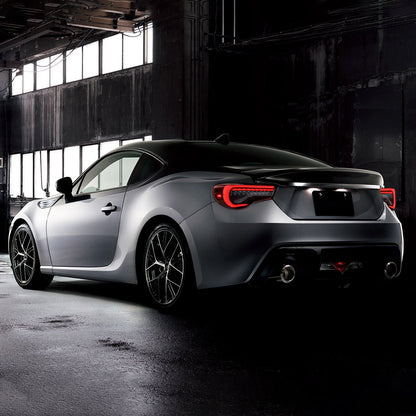 VLAND 13 - 16 FR - S / 17 - 20 Toyota 86 / 13 - 20 BRZ Set of Dual Beam Projector Headlights and Full LED Tail Lights - JDMuscleCombination Set0297LHD-0287AS-P01LHD Headlights w/ Smoked Tail Lights