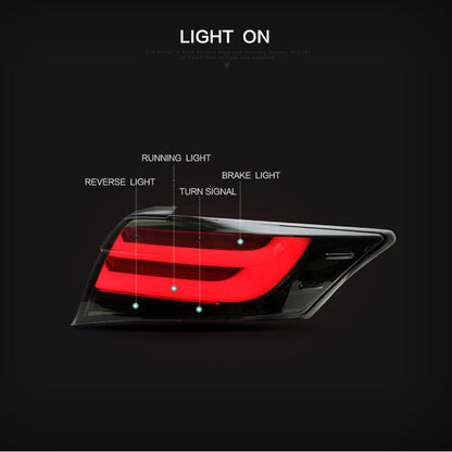 VLAND 13 - 19 Toyota Vios LED Tail Lights Red Smoked | YAB - VC - 0240 - JDMuscleTail lightsYAB-VC-0240RS-P01Red Smoked