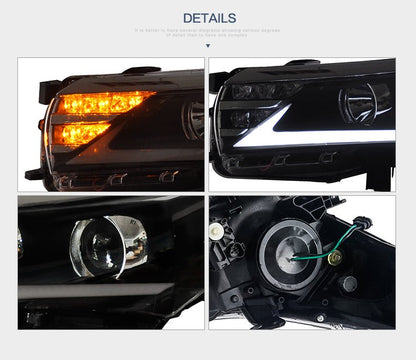 VLAND 14 - 17 Corolla LED Headlights | Not Fit For American/Australian/European Car Models - JDMuscleHeadlightYAA-KLL-0251GNLZ-LHD-Dual-P01LHDDual Beam