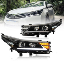VLAND 14 - 17 Corolla LED Headlights | Not Fit For American/Australian/European Car Models - JDMuscleHeadlightYAA-KLL-0251GNLZ-LHD-Dual-P01LHDDual Beam
