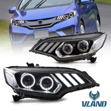 VLAND 14 - 20 Honda Fit / Jazz Dual Beam Projector Headlights | GK5 - JDMuscleHeadlightYAA-FD-0280ADul-LHD-P01LHDDual Beam