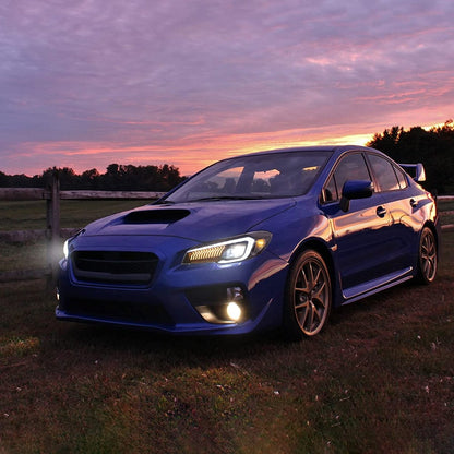 VLAND 15 - 17 WRX Limited / STI all trim & 15 - 21 WRX Base / Premium LED Headlights & Tail Lights - JDMuscleLighting SetsYAA-WRX-0323AAm+0286C-LHD-P01LHD(Left Hand Drive) - One PairAmber Reflector(Headlights)+Clear( Tail Lights)