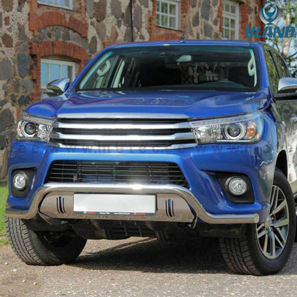 VLAND 15 - 20 Hilux Vigo Revo LED Headlights w/ Sequential Turn Signals - JDMuscleHeadlightYAA-VG-2019-H-LHDDual-P01LHDDual Beam (Bulbs Needed)