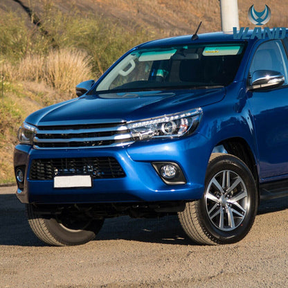 VLAND 15 - 20 Hilux Vigo Revo LED Headlights w/ Sequential Turn Signals - JDMuscleHeadlightYAA-VG-2019-H-LHDDual-P01LHDDual Beam (Bulbs Needed)