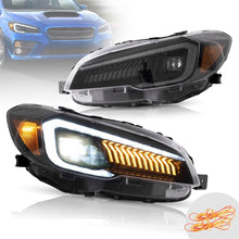 VLAND [15 - 21 WRX Base/Premium / 15 - 17 STI] LED Projector Headlights - JDMuscleHeadlightsYAA-WRX-0323AHA-LHD-P01LHDAmber Reflector