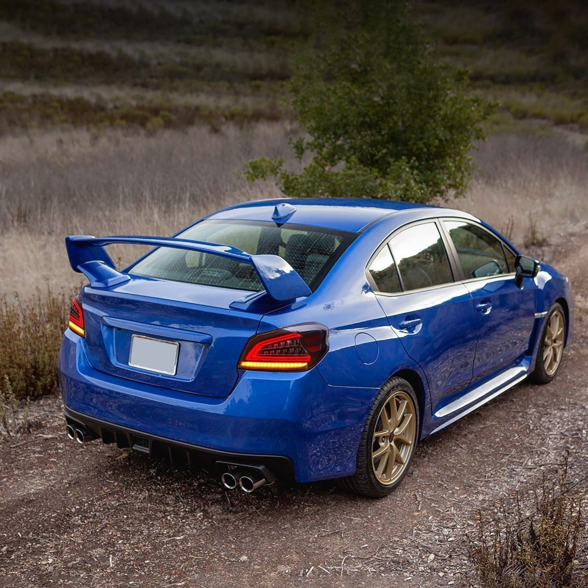 VLAND [15 - 21 WRX/STI] Full LED Tail Lights - JDMuscleTail lightsYAB-WRX-0286R-P01Red