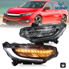 VLAND [16 - 20 Civic 10TH Gen Sedan / Coupe / Hatchback / Type R] Full LED Headlights - JDMuscleHeadlightYAA-SY-2029H-P01Full LED