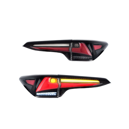 VLAND 17 - 19 Fortuner Tail Lights Smoked / Clear ABS, PMMA, GLASS Material | YAB - FOR - 0300 - JDMuscleTail lightsYAB-FOR-0300S-P01Smoked