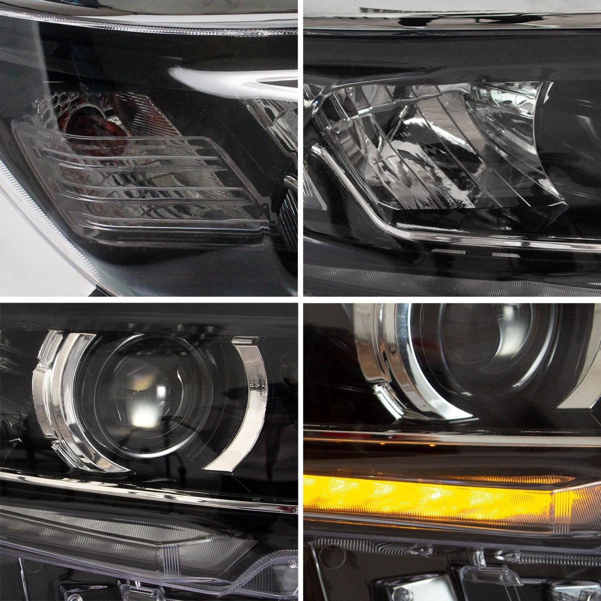 VLAND 2017 - UP Land Cruiser Prado Kakadu 5.7L LED Projector Headlights - JDMuscleHeadlightYAA-PLD-2034HLHD-ABul-P01LHDw/ Activate Lighting