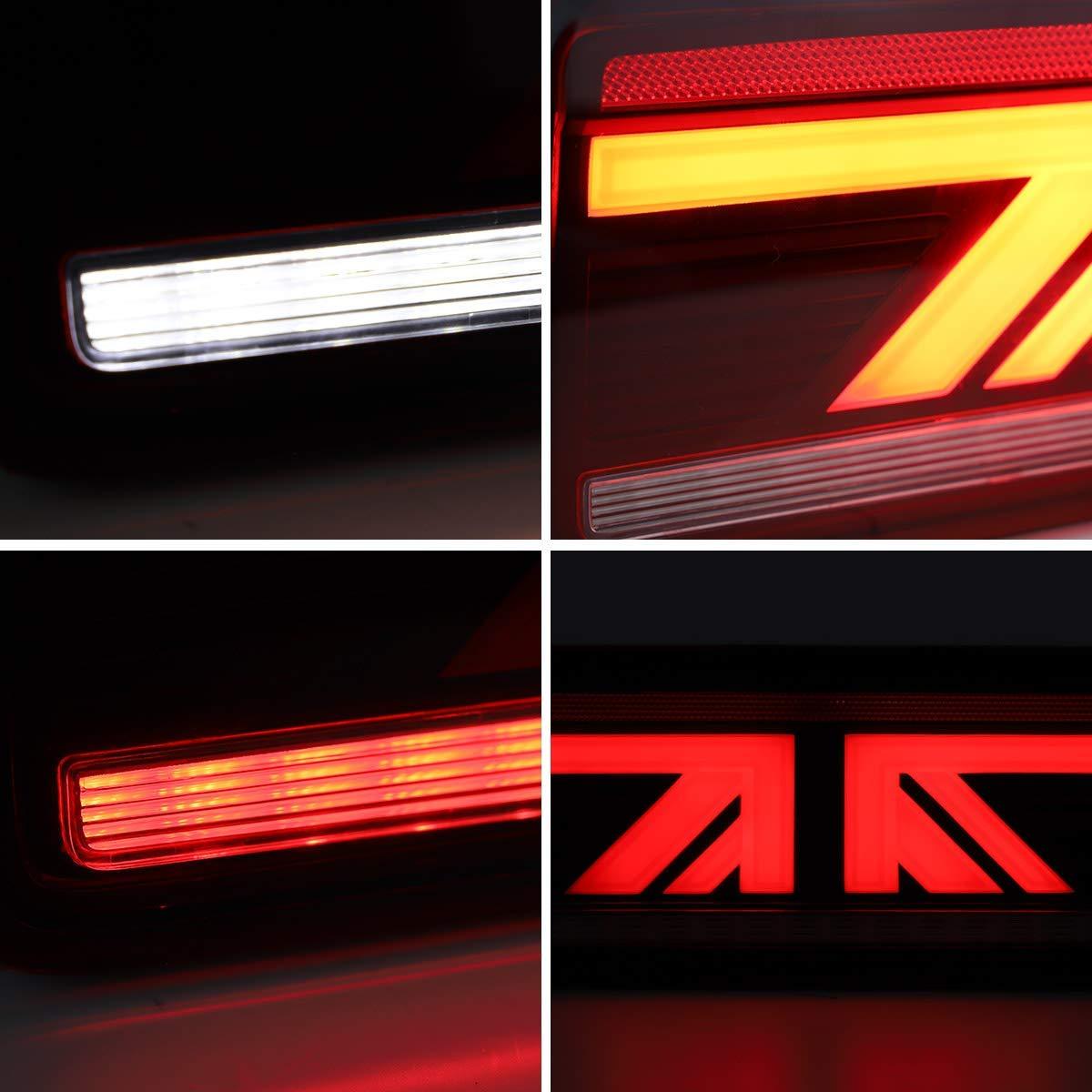 VLAND 2019 - up Suzuki Jimny LED Rear Lights Smoked / Red Clear ABS, PMMA, GLASS Material | YAB - JMN - 0311 - JDMuscleTail lightsYAB-JMN-0311RC-P01Red Clear