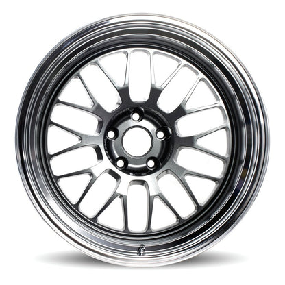Volk Racing 21A Dark Gunmetal / Rim Dc [Universal] - JDMuscleWheelsWKJAC15EVC18X10.55x114.3'+15mm