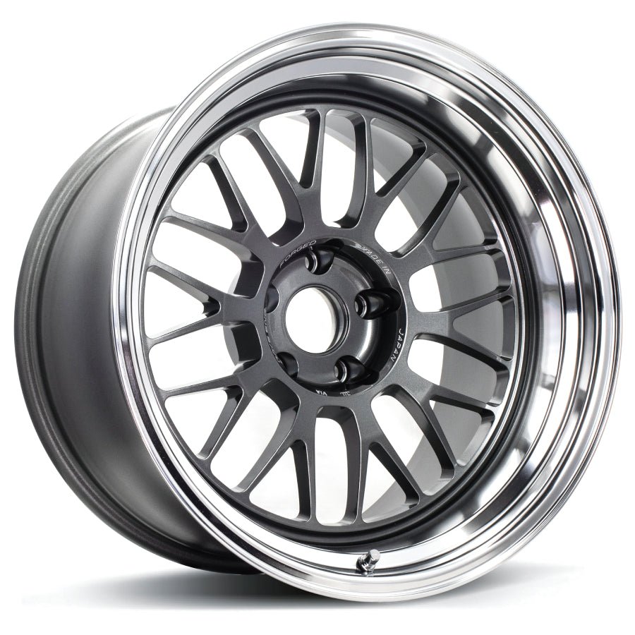Volk Racing 21A Dark Gunmetal / Rim Dc [Universal] - JDMuscleWheelsWKJY-15EVC18X105x114.3' - 15mm