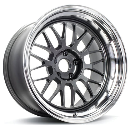 Volk Racing 21A Dark Gunmetal / Rim Dc [Universal] - JDMuscleWheelsWKJY-15EVC18X105x114.3' - 15mm