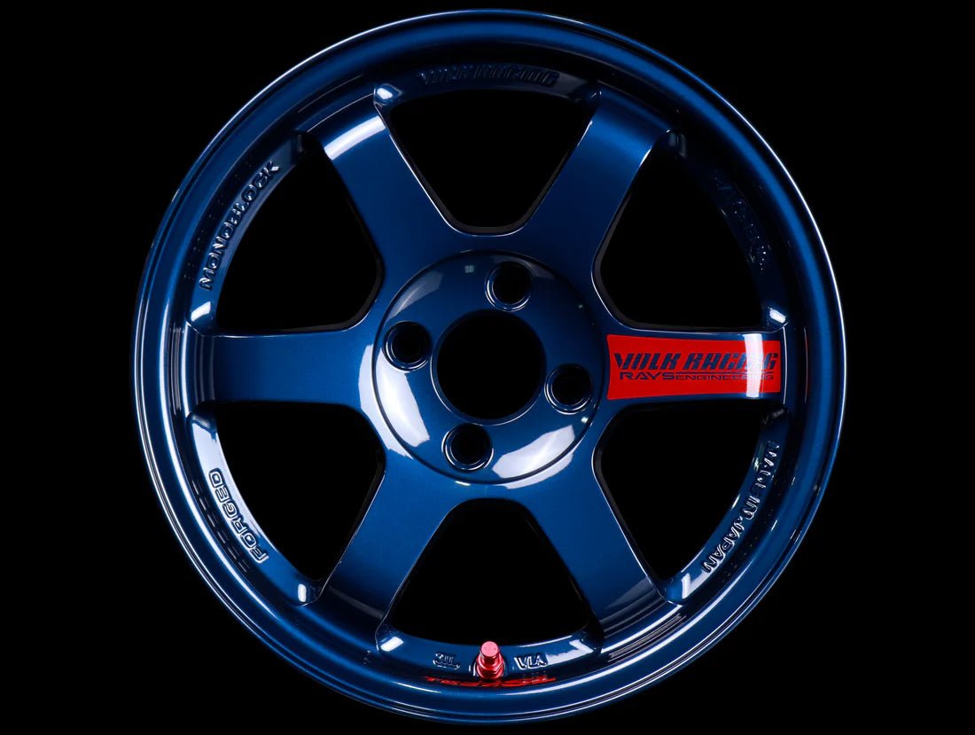 Volk Racing 21A Mag Blue / Dc [Universal] - JDMuscleWheelsWKJAC30MDF18X10.55x112'+30mm