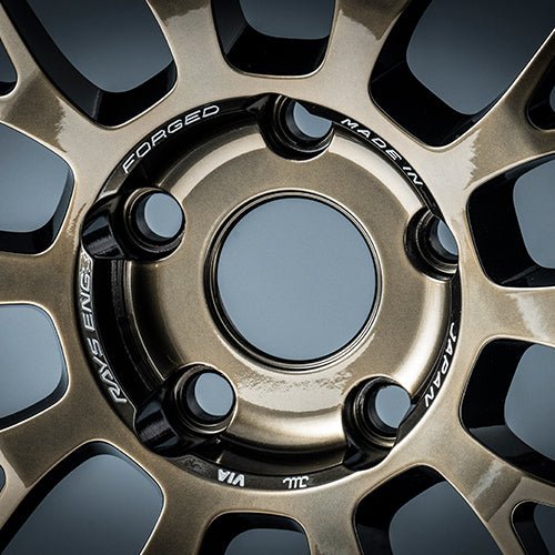 Volk Racing 21A Spec - Sr Shining Bronze Metal / Rim Fdmc [Universal] - JDMuscleWheelsWKJAC22WSR18X10.55x120'+22mm
