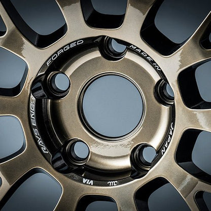 Volk Racing 21A Spec - Sr Shining Bronze Metal / Rim Fdmc [Universal] - JDMuscleWheelsWKJAC22WSR18X10.55x120'+22mm