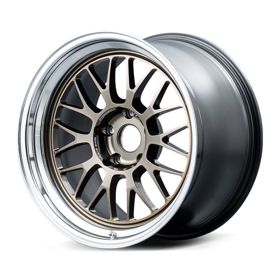 Volk Racing 21A Spec - Sr Shining Bronze Metal / Rim Fdmc [Universal] - JDMuscleWheelsWKJAC22WSR18X10.55x120'+22mm