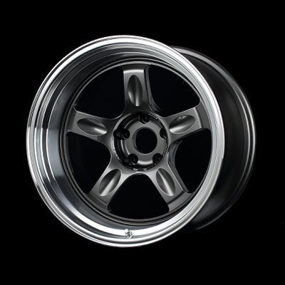 Volk Racing 21C Dark Gunmetal / Rim Dc [Universal] - JDMuscleWheelsWK2AC30MVC18X10.55x112'+30mm
