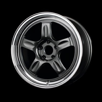 Volk Racing 21C Dark Gunmetal / Rim Dc [Universal] - JDMuscleWheelsWK2X22MVC18X9.55x112'+22mm