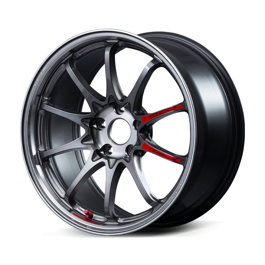 Volk Racing CE28N - PLUS Sl Pressed Graphite [Universal] - JDMuscleWheelsWV2PSQ37DPG17X95x100'+37mm