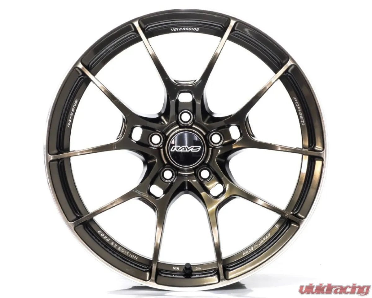 Volk Racing G025 Sz Edition Shining Bronze Metal [Universal] - JDMuscleWheelsWKCW45DSZ18X95x100'+45mm
