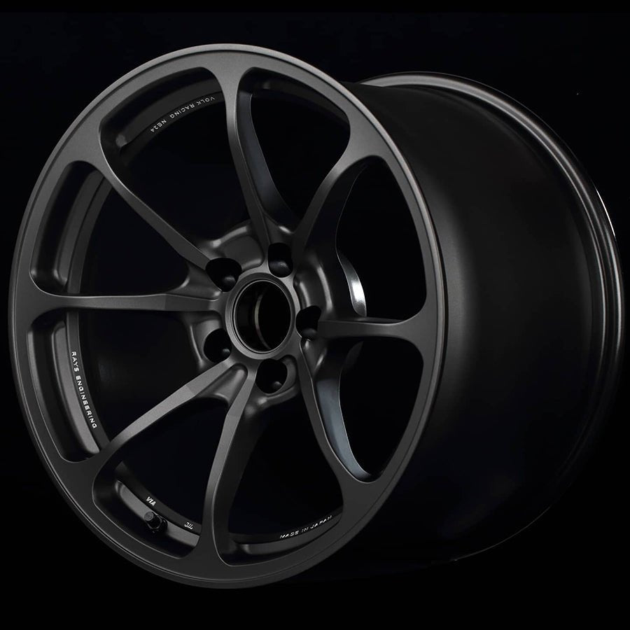 Volk Racing NE24 Matte Gun Black [Universal] - JDMuscleWheelsWKNY33EMT18X105x114.3'+33mm