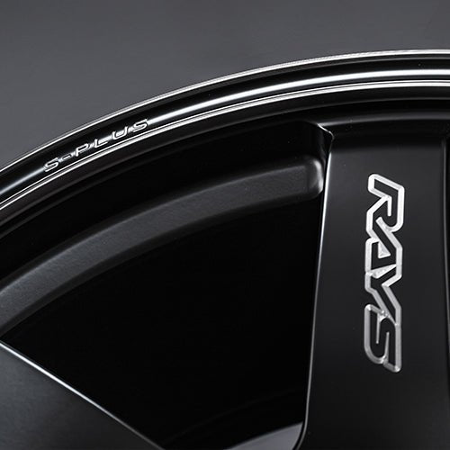 Volk Racing TE37 Saga S - Plus Matte Black [Universal] - JDMuscleWheelsWVDG2X38EH18X9.55x114.3'+38mm