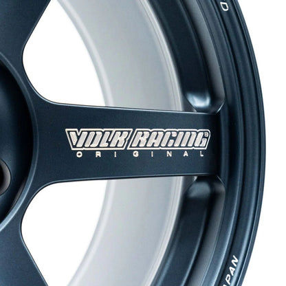 Volk Racing TE37 Saga S - Plus Matte Blue Gunmetal [Universal] - JDMuscleWheelsWVDG2X20MMEG18X9.55x112'+20mm