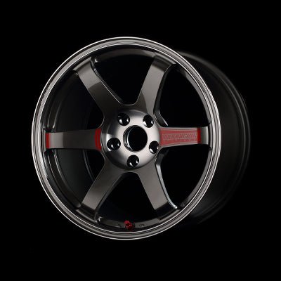 Volk Racing TE37 Saga Sl Pressed Graphite [Universal] - JDMuscleWheelsWVDGY25WPG18X105x120'+25mm