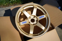 Volk Racing TE37 Sonic Gold [Universal] - JDMuscleWheelsWVDSJ25AZ16X84x100'+25mm