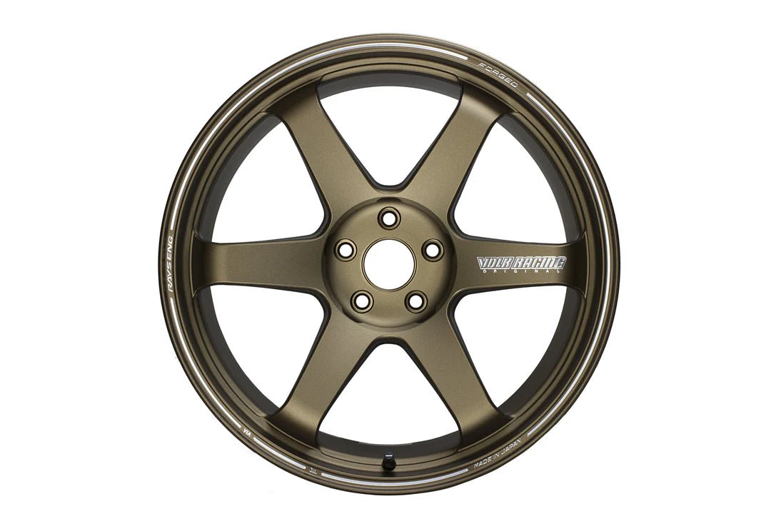 Volk Racing TE37 Ultra M - Spec Bronze [Universal] - JDMuscleWheelsWVDUAY15MAM20X105x112'+15mm