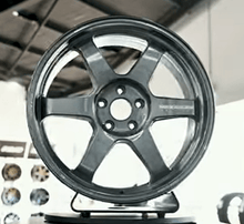 Volk Racing TE37 Ultra M - Spec Dark Gunmetal [Universal] - JDMuscleWheelsWVDU530EXM19X105x114.3'+30mm