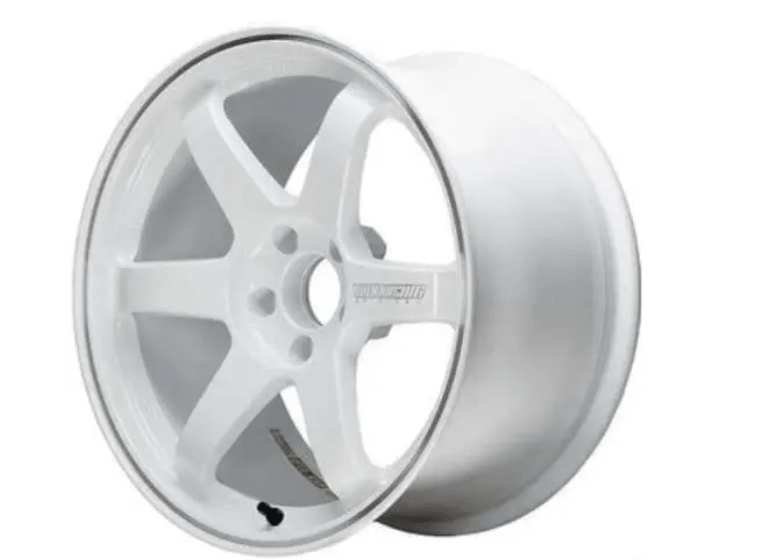 Volk Racing TE37 Ultra M - Spec Dash White [Universal] - JDMuscleWheelsWVDU530EDWM19X105x114.3'+30mm