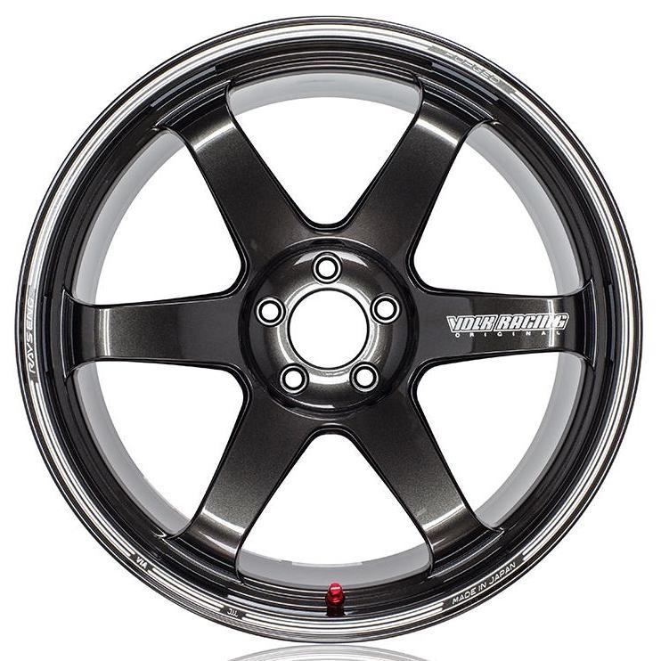 Volk Racing TE37 Ultra M - Spec Diamond Black [Universal] - JDMuscleWheelsWVDUA640EDBM20X115x114.3'+40mm