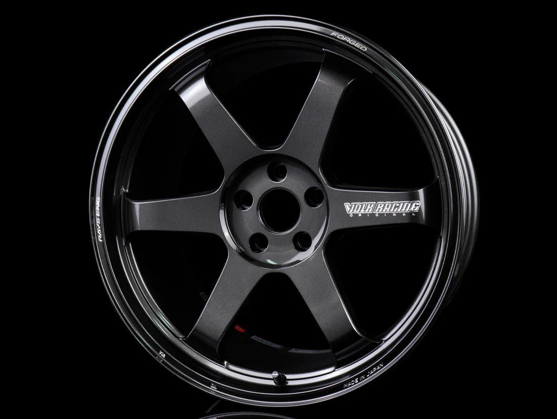 Volk Racing TE37 Ultra M - Spec Diamond Dark Gunmetal [Universal] - JDMuscleWheelsWVDUA640EMMM20X115x114.3'+40mm
