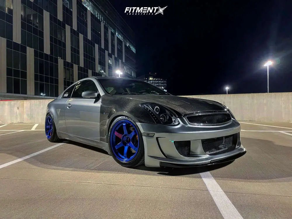 Volk Racing TE37 Ultra M - Spec Hyper Blue [Universal] - JDMuscleWheelsWVDU236WEM19X8.55x120'+36mm