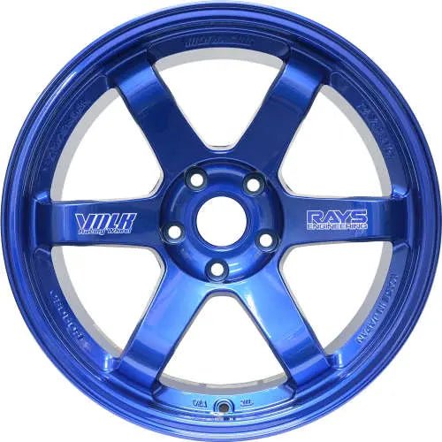 Volk Racing TE37 Ultra M - Spec Hyper Blue [Universal] - JDMuscleWheelsWVDU236WEM19X8.55x120'+36mm