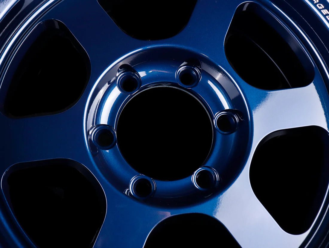 Volk Racing TE37 Ultra M - Spec Mag Blue [Universal] - JDMuscleWheelsWVDUA848EDM20X125x114.3'+48mm