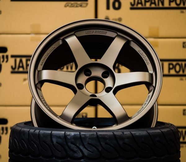 Volk Racing TE37SL Blast Bronze [Universal] - JDMuscleWheelsWVDX22WPBB18X9.55x120'+22mm