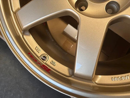 Volk Racing TE37SL Gold [Universal] - JDMuscleWheelsWVDE25APZ15X84x100'+25mm