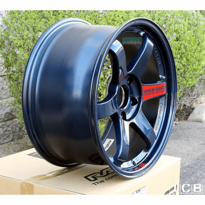 Volk Racing TE37SL Mag Blue [Universal] - JDMuscleWheelsWVDX40EPD18X9.55x114.3'+40mm