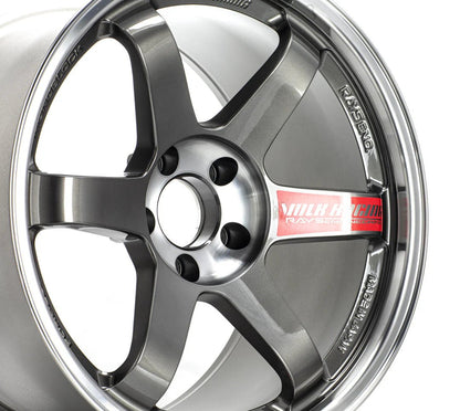 Volk Racing TE37SL Pressed Graphite [Universal] - JDMuscleWheelsWVDB134WPG19X115x120'+34mm