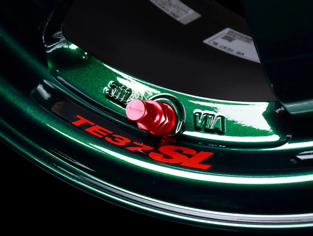 Volk Racing TE37SL Racing Green [Universal] - JDMuscleWheelsWVDB134WPIG19X115x120'+34mm