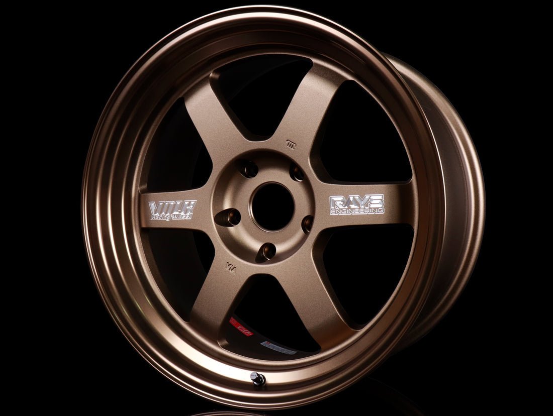 Volk Racing TE37V 10TH Anniversary Bronze [Universal] - JDMuscleWheelsWVDV1R-15BA17X9.54x114.3' - 15mm