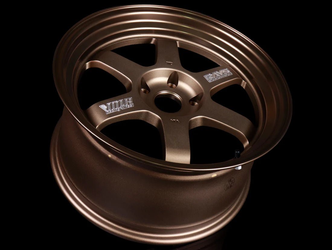 Volk Racing TE37V 10TH Anniversary Bronze [Universal] - JDMuscleWheelsWVDV1R-15BA17X9.54x114.3' - 15mm
