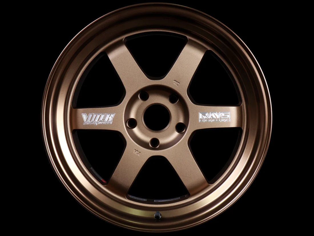 Volk Racing TE37V 10TH Anniversary Bronze [Universal] - JDMuscleWheelsWVDV1R-15BA17X9.54x114.3' - 15mm