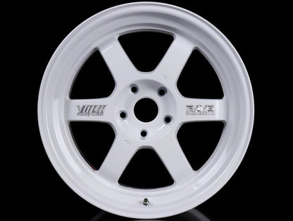 Volk Racing TE37V 10TH Anniversary Dash White [Universal] - JDMuscleWheelsWVDV1N30EDW17X7.55x114.3'+30mm